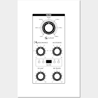 Moog Sub37 Filter Posters and Art